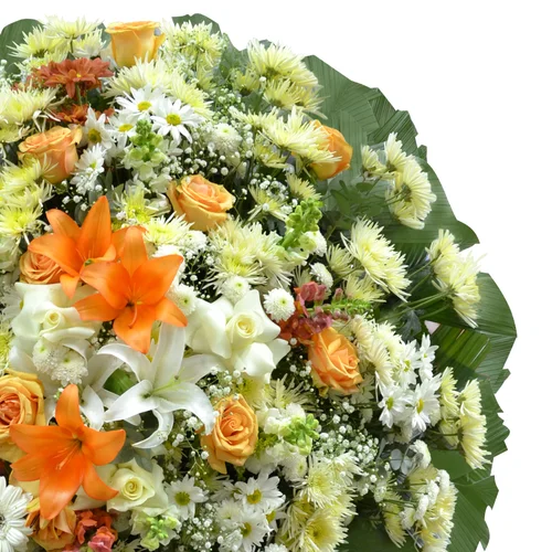 Coroa de Flores Standard Luxo Pequena 2 GF03 - Imagem 3