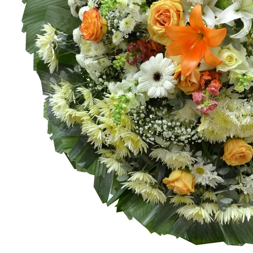 Coroa de Flores Standard Luxo Pequena 2 GF03 - Imagem 2