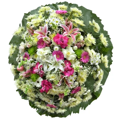 Coroa de Flores do Campo Premium Pequena 3 GF01