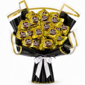 Buquê com 20 Ouro Branco