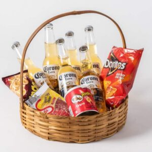Kit Dupla Cerveja Corona e Petiscos